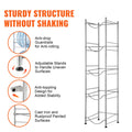 5 Tier Water Bottle Holder Rack 5 Gallon Jug Silver
