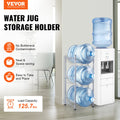 Water Jug Holder 3 Tier 5 Gallon Bottle Rack Silver