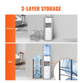3 Tier Water Bottle Holder Rack 5 Gallon Black