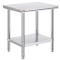 Commercial Stainless Steel Work Table 24x30x32 Inch