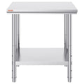 Commercial Stainless Steel Work Table 24x30x32 Inch