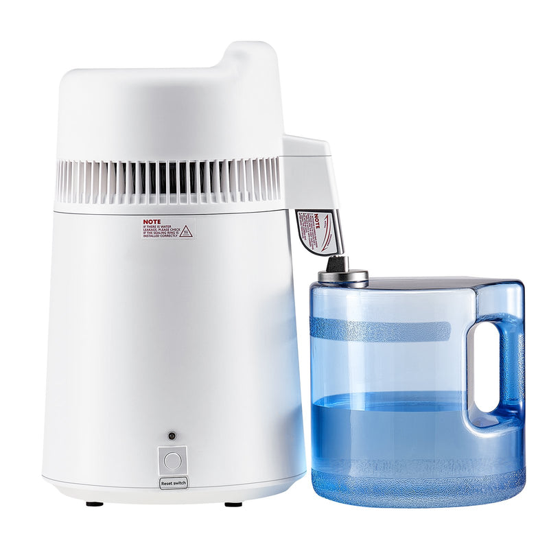 Water Distiller 6L Countertop Purifier Machine 900W Plastic