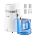 Water Distiller 6L Countertop Purifier Machine 900W Plastic