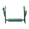 Garden Kneeler Seat Folding Stool 6in Wide 2 Tool Bags