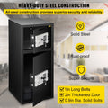 Large Double Door Security Safe Box 2.6 Cubic Feet Digital Lock Black