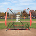 Baseball Softball Practice Net 7x7 Portable Training Bow Frame
