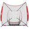 Baseball Softball Practice Net 7x7ft Hitting Catching Pitching Training