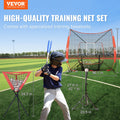 Baseball Softball Practice Net 7x7ft Hitting Catching Pitching Training