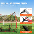 Baseball Softball Practice Net 7x7ft Hitting Catching Pitching Training