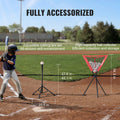 Baseball Softball Practice Net 7x7ft Hitting Catching Pitching Training