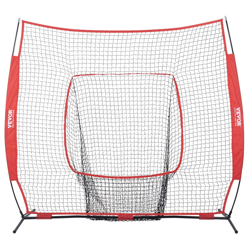 Baseball Softball Practice Net 7x7 Portable Hitting Training Bag