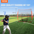 Baseball Softball Practice Net 7x7 Portable Hitting Training Bag