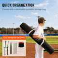 Baseball Softball Practice Net 7x7 Portable Hitting Training Bag