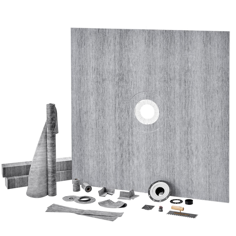 Shower Curb Kit, 1828x1828mm, 72