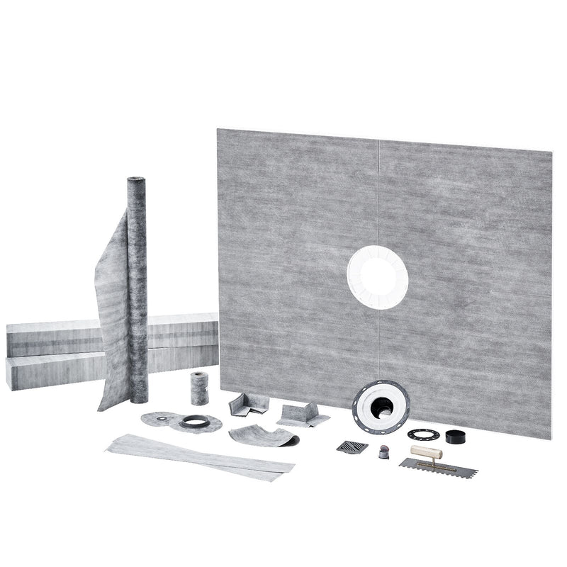 Shower Curb Kit, 1219x1524mm, 60