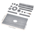 Shower Curb Kit, 1219x1524mm, 60