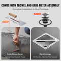 Shower Pan Kit 1219x1524mm 50.8mm ABS Flange Waterproof
