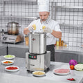 Devanti 18L Food Processor Vegetable Chopper Stainless Steel