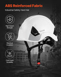 Safety Helmet Hard Hat ANSI/ISEA Vented 6-Point Ratchet Adjustable