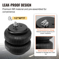 Air Bag Suspension Kit, Air Springs Suspension Bag Kit Compatible with 2007-2018 Chevrolet Silverado 1500 and GMC Sierra 1500 2WD 4WD, 5000 lbs Loading, 5 to 100 PSI