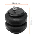 Air Bag Suspension Kit, Air Springs Suspension Bag Kit Compatible with 2007-2018 Chevrolet Silverado 1500 and GMC Sierra 1500 2WD 4WD, 5000 lbs Loading, 5 to 100 PSI
