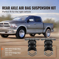 Air Bag Suspension Kit, Air Springs Suspension Bag Kit Compatible with 2003-2013 Dodge Ram 2500 4WD, 2003-2018 Dodge Ram 3500 4WD, 5000 lbs Loading, 5 to 100 PSI