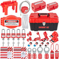 LOTO Kit 42 Piece Lockout Tagout Electrical Safety Set