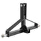3 Point Trailer Hitch with 2 in Receiver, 3pt Quick Hitch Attachment for Category 1 Tractor, 3000lbs Capacity, Tow Drawbar Adapter, Compatible with Kubota, Mahindra, Ford, Yanmar, John Deere