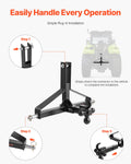 3 Point Trailer Hitch 2in Receiver Quick Attach Tractor Tow