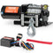 12V Electric Winch 1361kg ATV UTV 7 Strand Steel Cable IP55