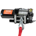 12V Electric Winch 1361kg ATV UTV 7 Strand Steel Cable IP55