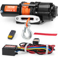 Electric Winch 2041kg ATV UTV Synthetic Rope Waterproof Remote