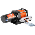 VEVOR 12V Electric Winch 1588kg ATV Boat Winch Synthetic Rope Remote