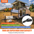 A-Frame Trailer Coupler 2 Inch 7000 lbs Towing Capacity Black