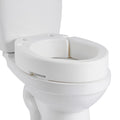 Raised Toilet Seat 136kg Load Capacity Elongated Bowl Seniors
