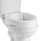 Raised Toilet Seat 136kg Load Capacity Elongated Bowl Seniors