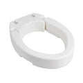 Raised Toilet Seat 136kg Load Capacity Elongated Bowl Seniors