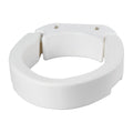 Raised Toilet Seat 136kg Load Capacity Elongated Bowl Seniors