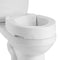 Raised Toilet Seat 136kg Load Capacity 89mm Lift Height Seniors