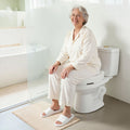 Raised Toilet Seat 136kg Load Capacity 89mm Lift Height Seniors