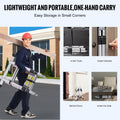 Telescoping Extension Ladder 12.5ft A-Frame Stabiliser Bar RV