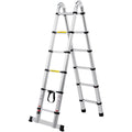 Telescoping Extension Ladder 12.5ft A-Frame Stabiliser Bar RV
