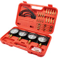 Fuel Vacuum Carburetor Synchronizer Tool Kit with Gauge & Hose