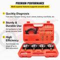 Fuel Vacuum Carburetor Synchronizer Tool Kit with Gauge & Hose