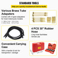 Fuel Vacuum Carburetor Synchronizer Tool Kit with Gauge & Hose