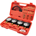 Fuel Vacuum Carburetor Synchronizer Tool Kit with Gauge & Hose