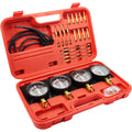 Fuel Vacuum Carburetor Synchronizer Tool Kit with Gauge & Hose