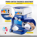 Ice Shaver 265LBS/Hour Snow Cone Slushie Maker Stainless Steel