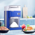 Commercial Ice Shaver 1.8L 300W Electric Snow Cone Machine Blue