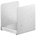 Stainless Steel Adjustable Post Base Bracket 152x152mm Deck Railing